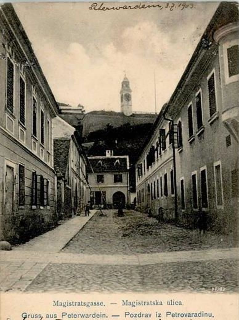 Magistrate Street, Petrovaradin, Novi Sad, 1903