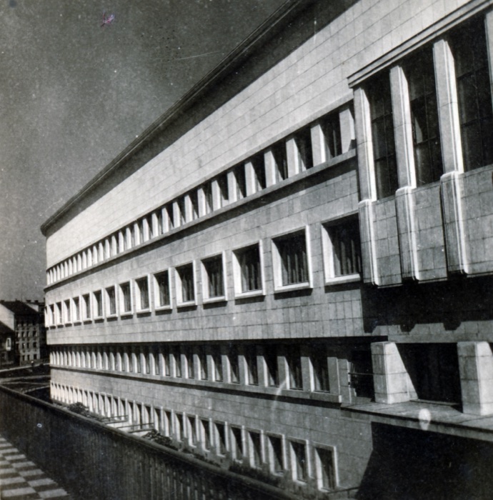 The Rear Front of the Banovina Palace, Novi Sad, 1941–1944
