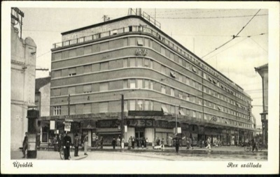 Rex Hotel Corner, Passing the Silesia Shopfront, The Tanurdžić Palace, Novi Sad, 1919–1941