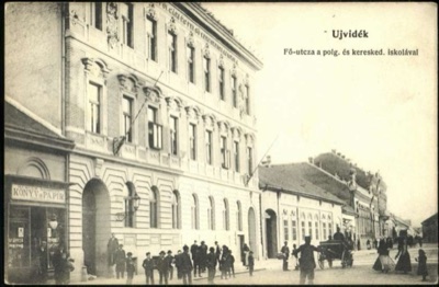 Main Street and the civic and commercial school, Zmaj Jovina Street, Novi Sad, 1896-1908