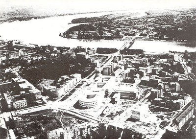 High above the city centre, Novi Sad, 1933