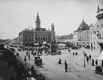 The city square, Liberty Square, Novi Sad, 1905