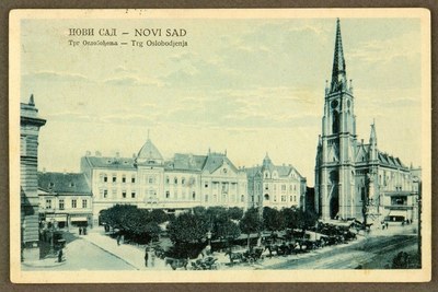 Trg oslobodjenja, Liberty Square, Novi Sad, 1919–1941