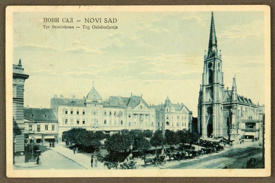 Trg oslobodjenja, Liberty Square, Novi Sad, 1919–1941