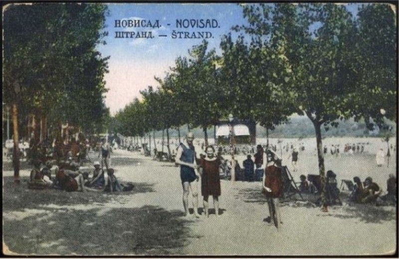 the Famous Štrand, Štrand City Beach, Novi Sad, 1919–1941