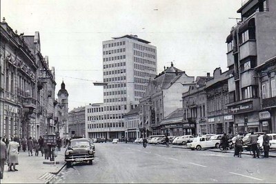 Armenian church before demolition, Novi Sad, 1963
