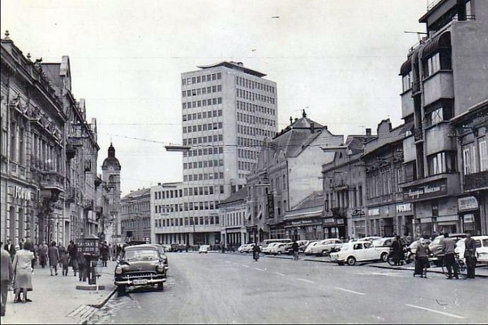 Armenian church before demolition, Novi Sad, 1963