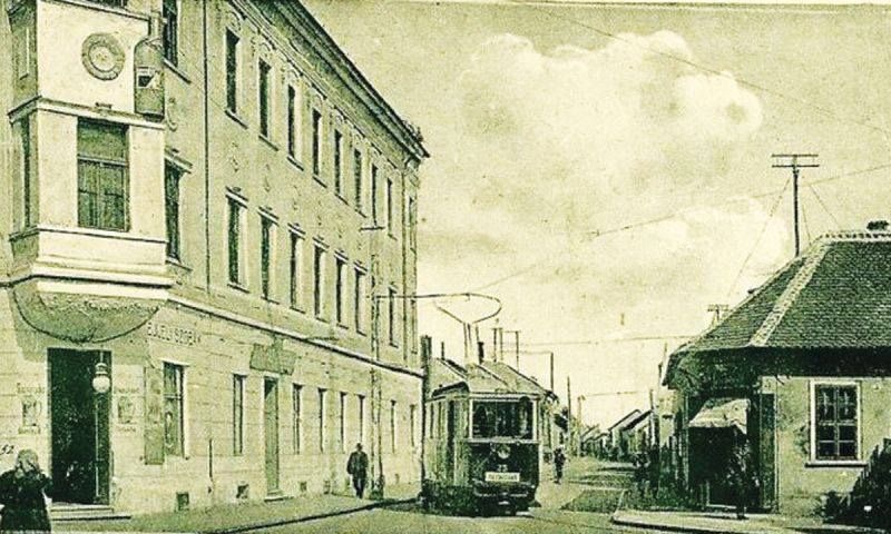 Railway street (Železnička ulica), Novi Sad, 1910s