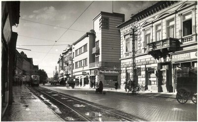 The Jewish street, Novi Sad, 1935–1958