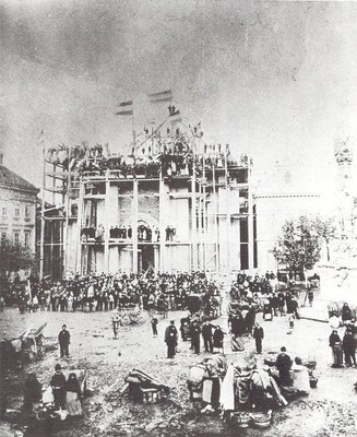 Building the Name of Mary Church, Novi Sad, 1893