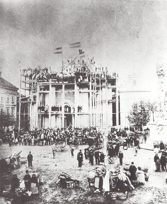 Building the Name of Mary Church, Novi Sad, 1893