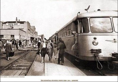 The Old Railway Station, Novi Sad, 1961
