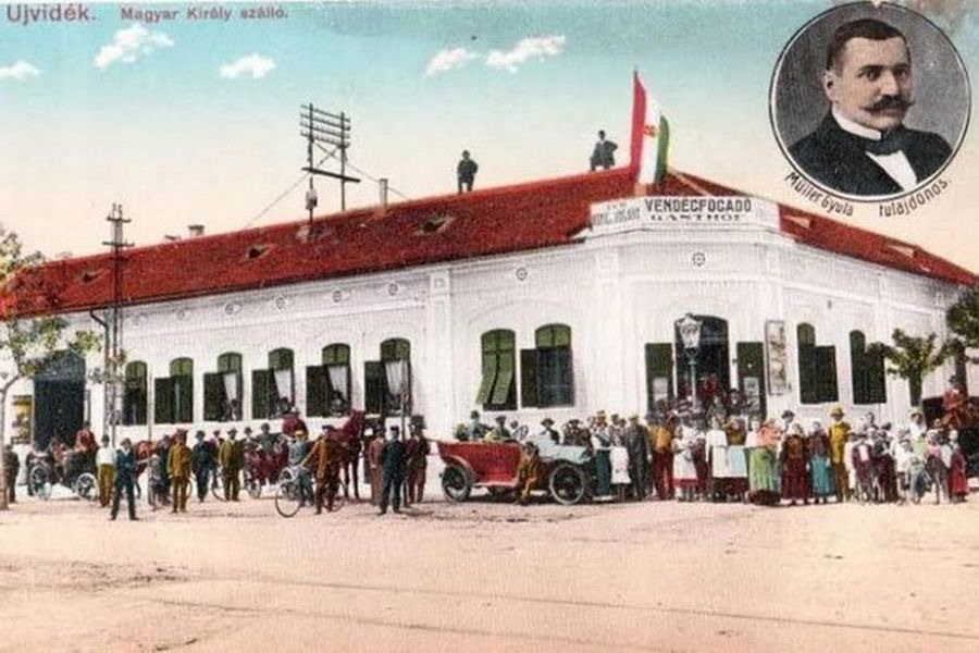 The Hungarian King Inn, Novi Sad, 1908–1918