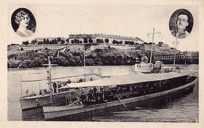 The Danube fleet, Petrovaradin Fortress, Novi Sad, 1910–1930
