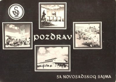 Greetings from the Novi Sad Fair, 1955