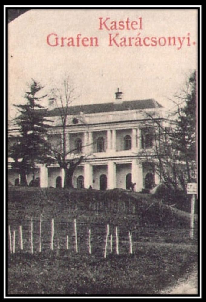 The Marczibányi-Karácsonyi castle, Martzibany Karachoi, Novi Sad, 1900–1918