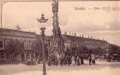 The main square looking to the town hall, Liberty Square, Novi Sad, 1894–1901