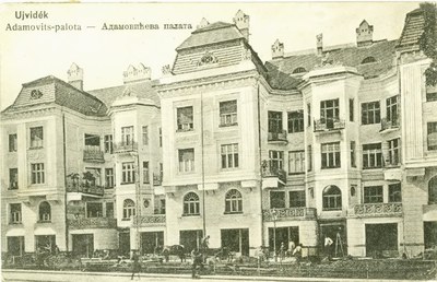 The Adamović Palace, Adamovićeva zgrada, Novi Sad, 1910s