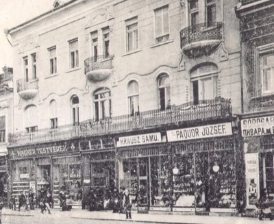 Wagner Testvérek and the beer hall, Novi Sad, 1896-1918