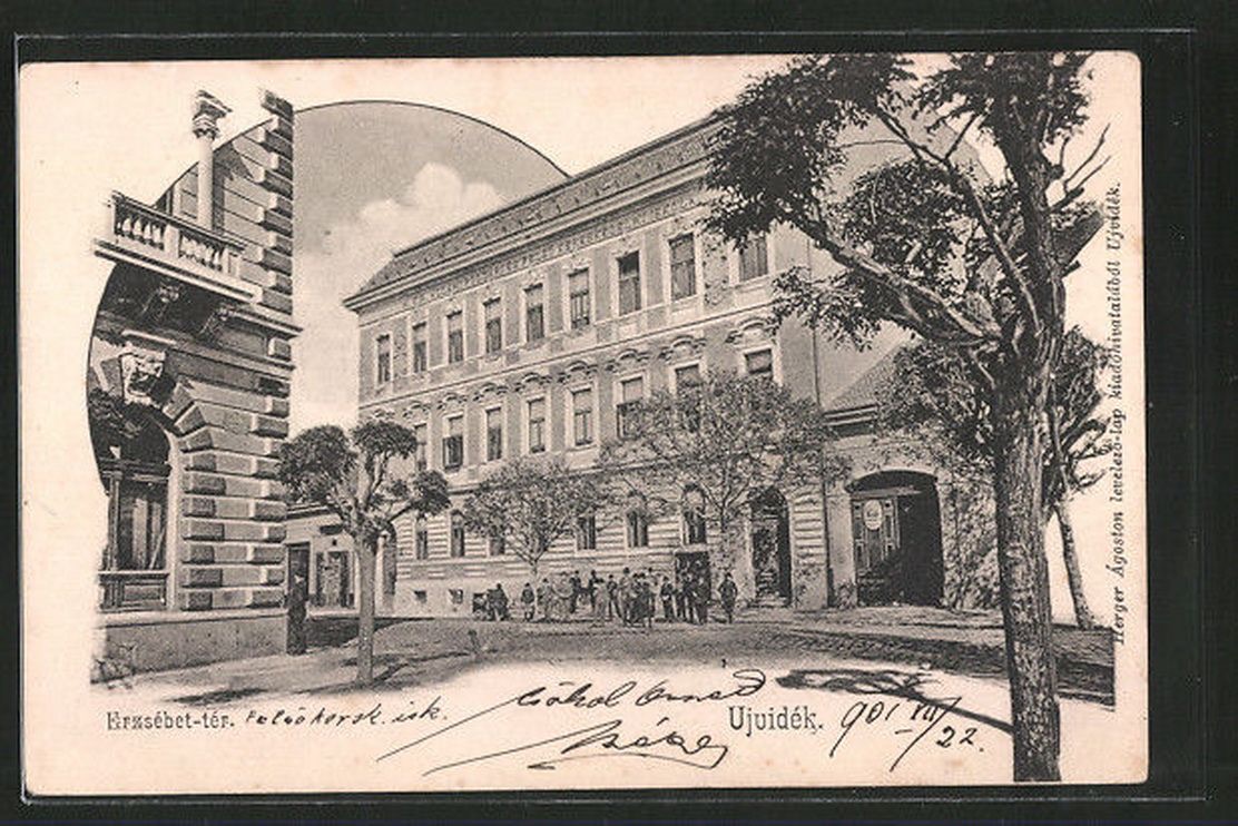 Elisabeth square, Novi Sad, 1901