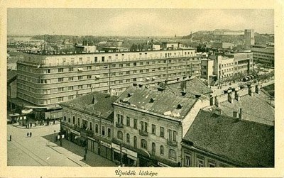Over the city, Liberty Square, Novi Sad, 1941–1944