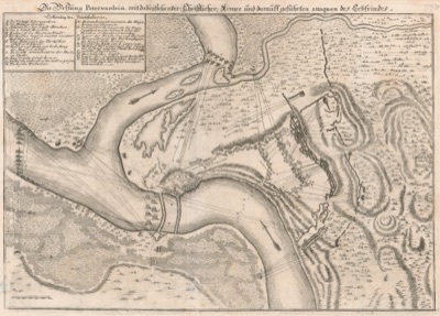 The fortress of Petrovaradin defended against an Ottoman attack, Novi Sad, 1688–1918