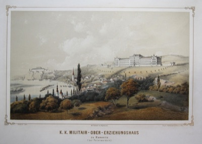 Military school, Sremska Kamenica, Gendarmerie and NCO School, Novi Sad, 1860