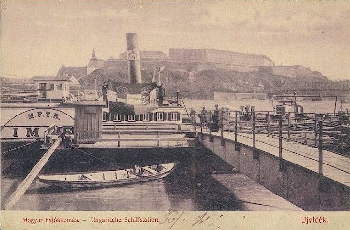Ship station, Petrovaradin Fortress, Novi Sad, 1908