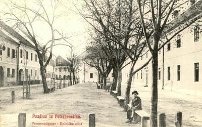 Bolnicka street, Petrovaradin, Novi Sad, 1900–1918