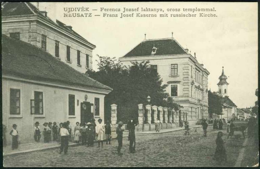 Franz Josef military barracks, Novi Sad, 1912