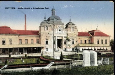 Wicker Chairs in the Artesian Bath's Garden, Novi Sad, Iodine Spa, 1896–1918