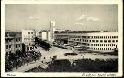 The Former Ban's Office Palace, Novi Sad, Banovina Palace, by July 1941