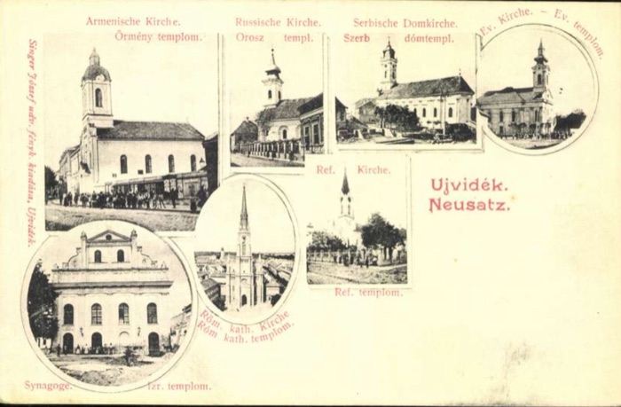 Six Churches and a Synagogue of Novi Sad, 1896–1918