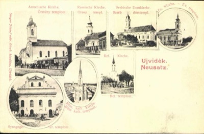 Six Churches and a Synagogue of Novi Sad, 1896–1918
