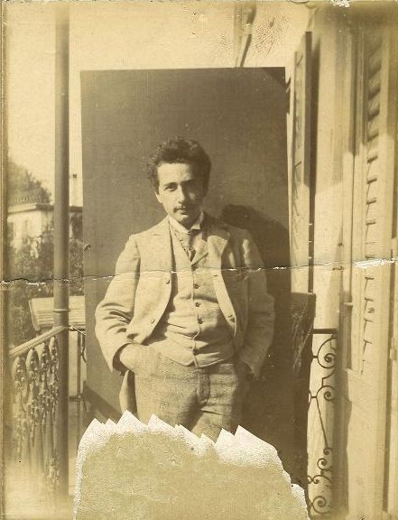 Albert Einstein as a student, Novi Sad, 1896–1900