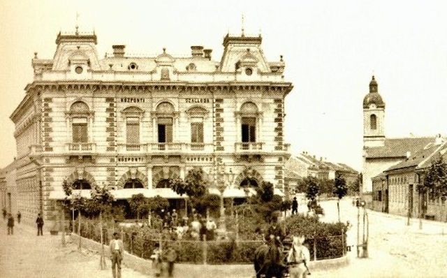 Central Hotel (Központi szálloda), Novi Sad, 1890s