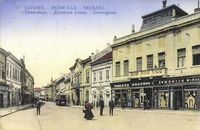 Dunavska street, Novi Sad, 1911–1918