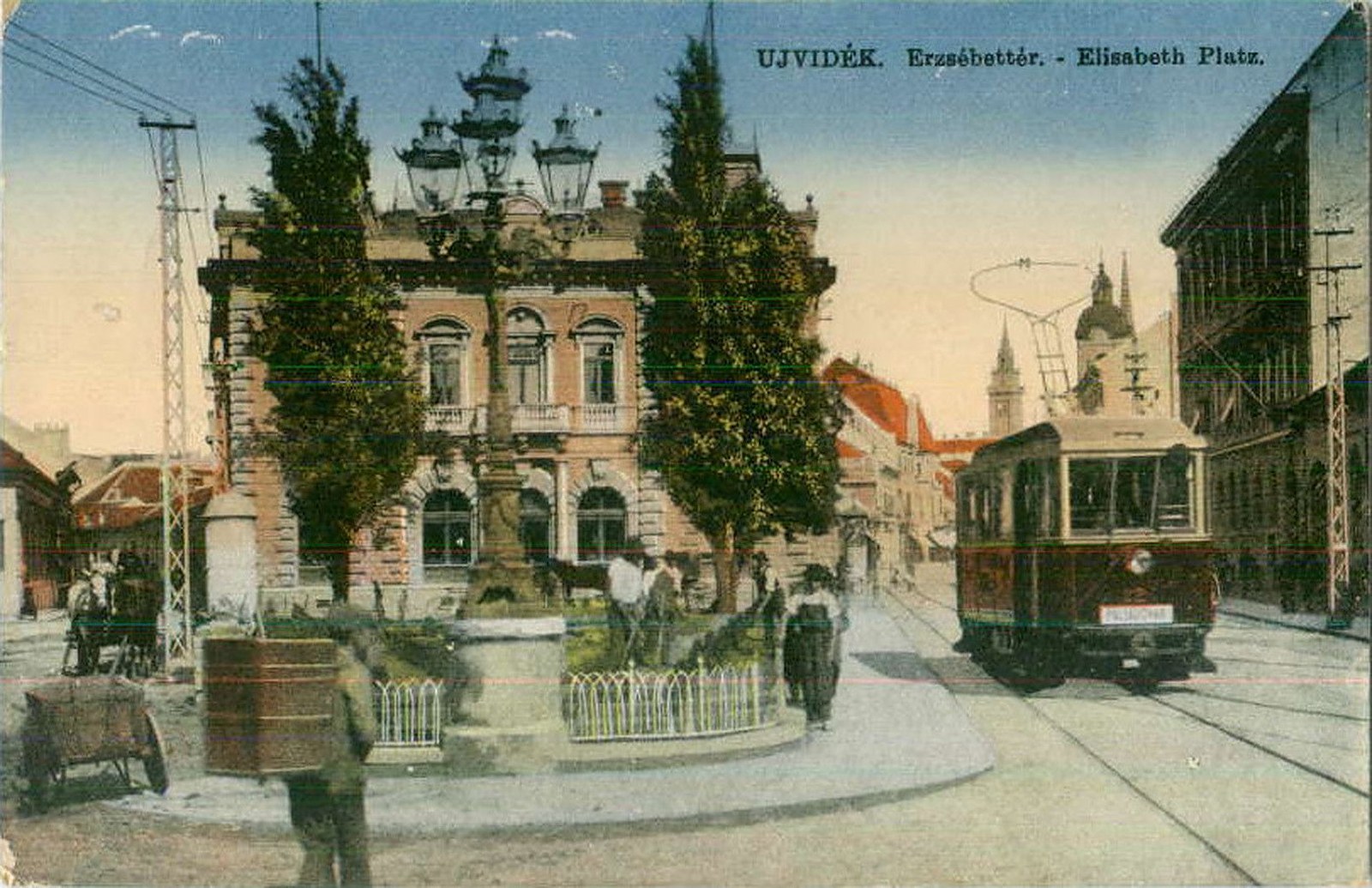 Elizabeth square, Novi Sad, 1911–1918