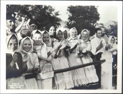 Banat Swabian Girls, Novi Sad, 1936
