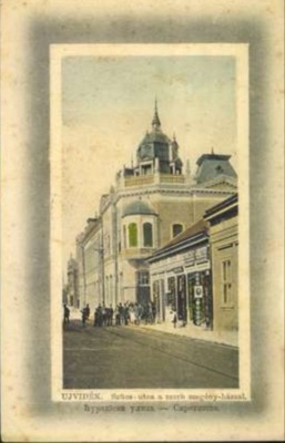 Szűcs Street and the Serbian poorhouse, Novi Sad, Serbian Orthodox Orphanage, 1896–1918