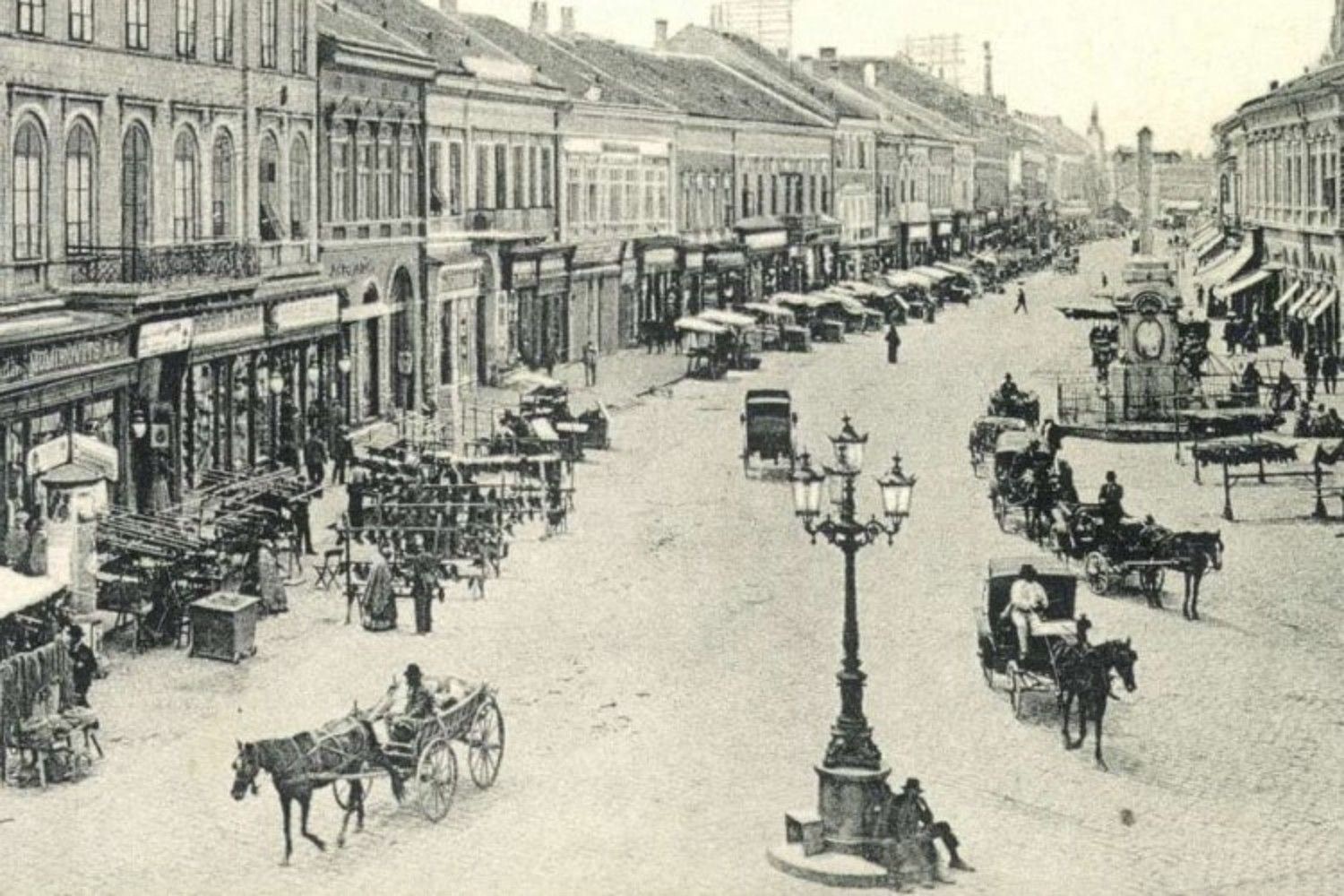 Main street, Novi Sad, 1900s