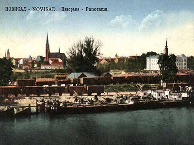 Freight railway station, Novi Sad, 1936