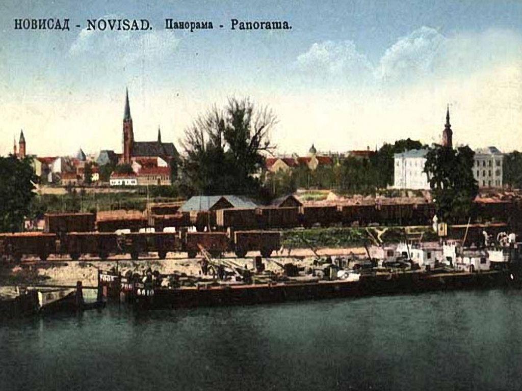 Freight railway station, Novi Sad, 1936