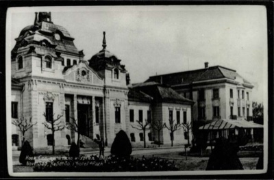 The bath house and Hotel Park, Iodine Spa, Novi Sad, 1919–1941