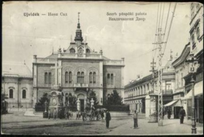 The Serbian Bishop's Court, Novi Sad, a Policeman Directing Traffic, Bishop's Palace, 1911–1918