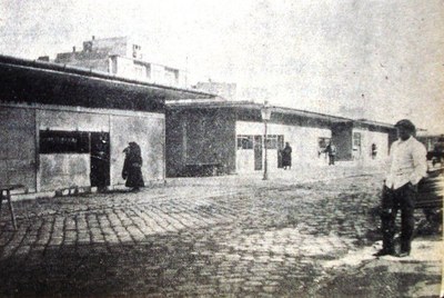 The fish market hall, Fish Market Square, Novi Sad, 1931
