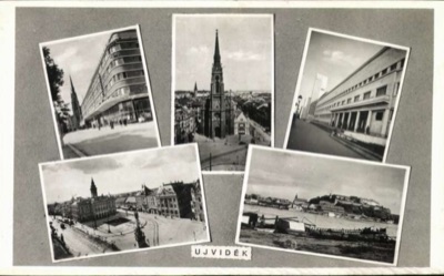 Novi Sad: the Cathedral and Banovina Palace, for a Tobacco Outlet, 1941–1945