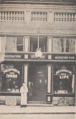 Restoracija kod Lipe, Novi Sad, 1919–1941