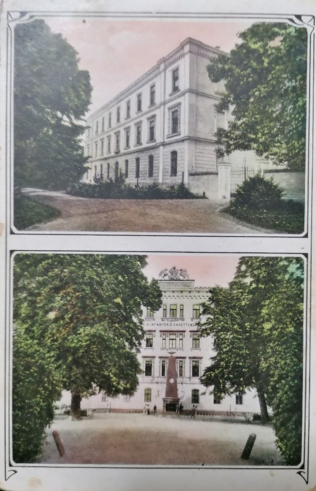 The officers' pavilion, Novi Sad, 1915