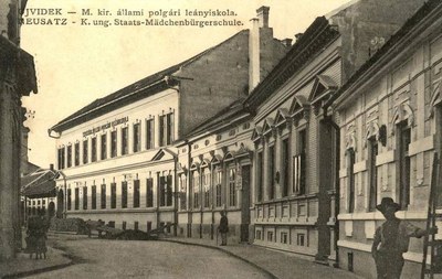 Hungarian Royal State Girls School, Novi Sad, 1900s